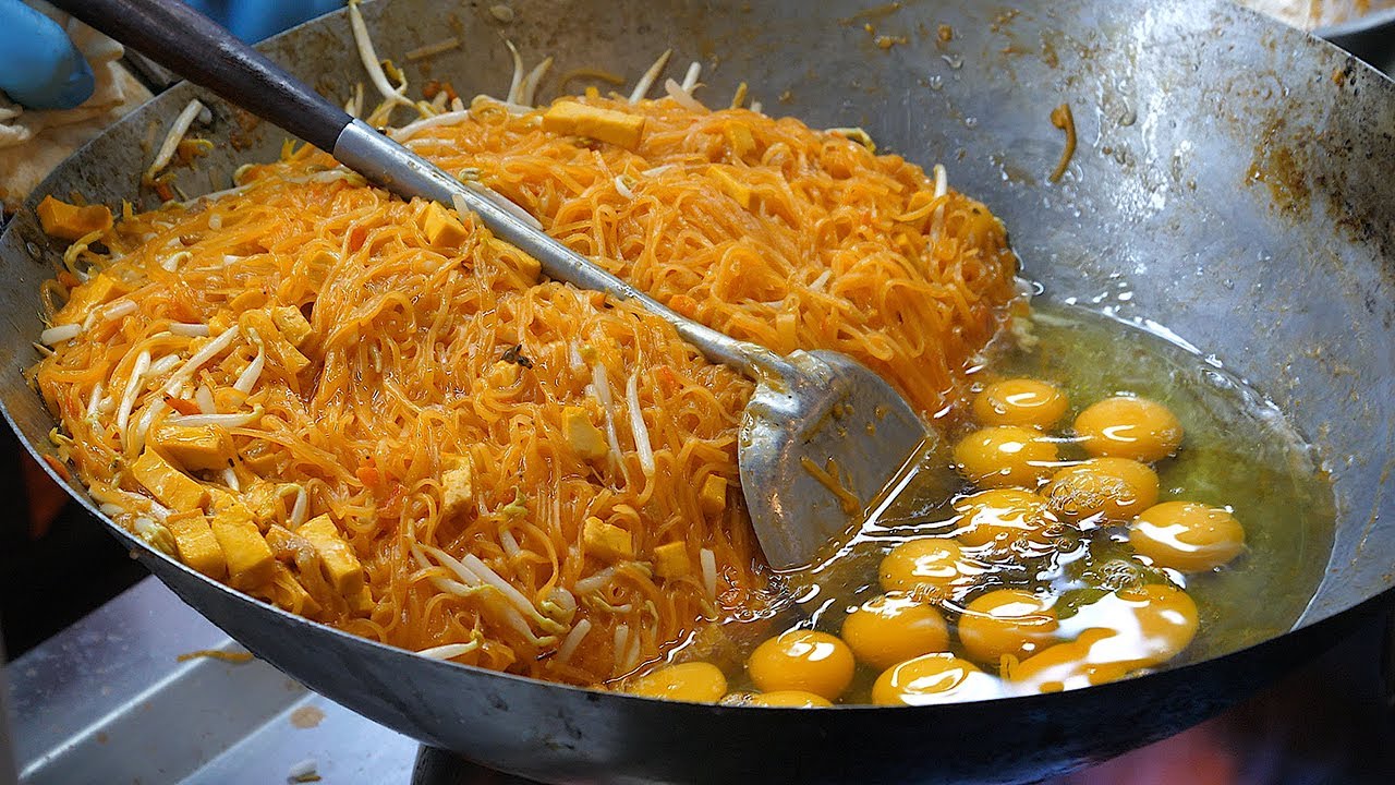 популярно! коллекция видео о тайской уличной еде!