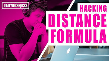 FE EXAM MATHEMATICS - HACKING THE DISTANCE FORMULA | FE EXAM PRACTICE PROBLEM | DAILYDOSE 033