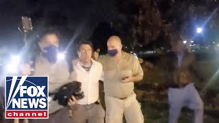 Fox News reporter attacked by protesters: A mob targeted us