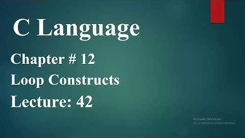 Computer 2nd Year Lecture 42 for loop Examples
