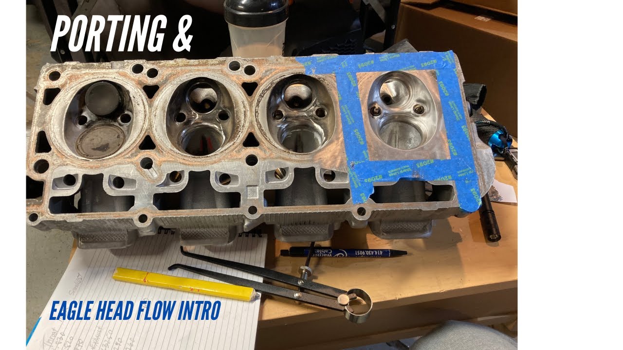 5.7L Hemi Eagle Cylinder Head Flow Intro to Exhaust Porting YouTube