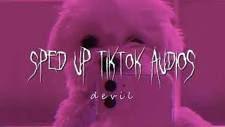 1 Hour speed Up tiktok audios🐶