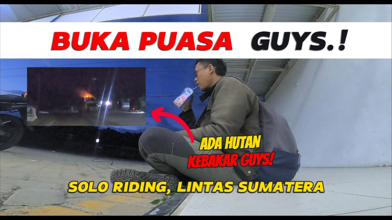 Riding Malam, Berbuka Depan Indomaret                                       #automobile #motovlog