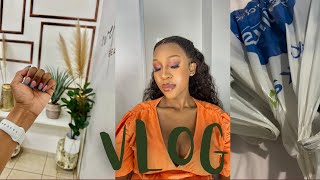 Vlog | Nail app | Woolies,Clicks&Dischem haul | Hair Installation&Make up | South African YouTuber