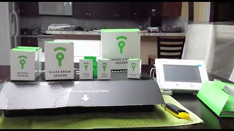 FrontPoint AlarmSecurity Unboxing