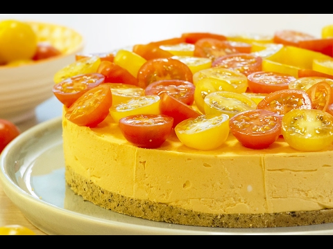cheesecake-salé-aux-tomates-facile