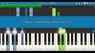 Video thumbnail of "Neeta - Hanya Mimpi (Piano Tutorial)"