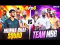 Munna Bhai Squad Vs Team MBG Special Video    Munna Bhai Gaming  Free Fire Telugu