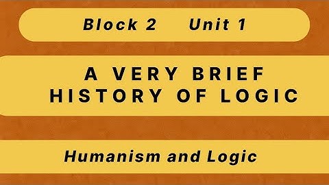 Block 2 Unit 1-Logic and Science- Humanism and logic - Sree Narayana guru open university 