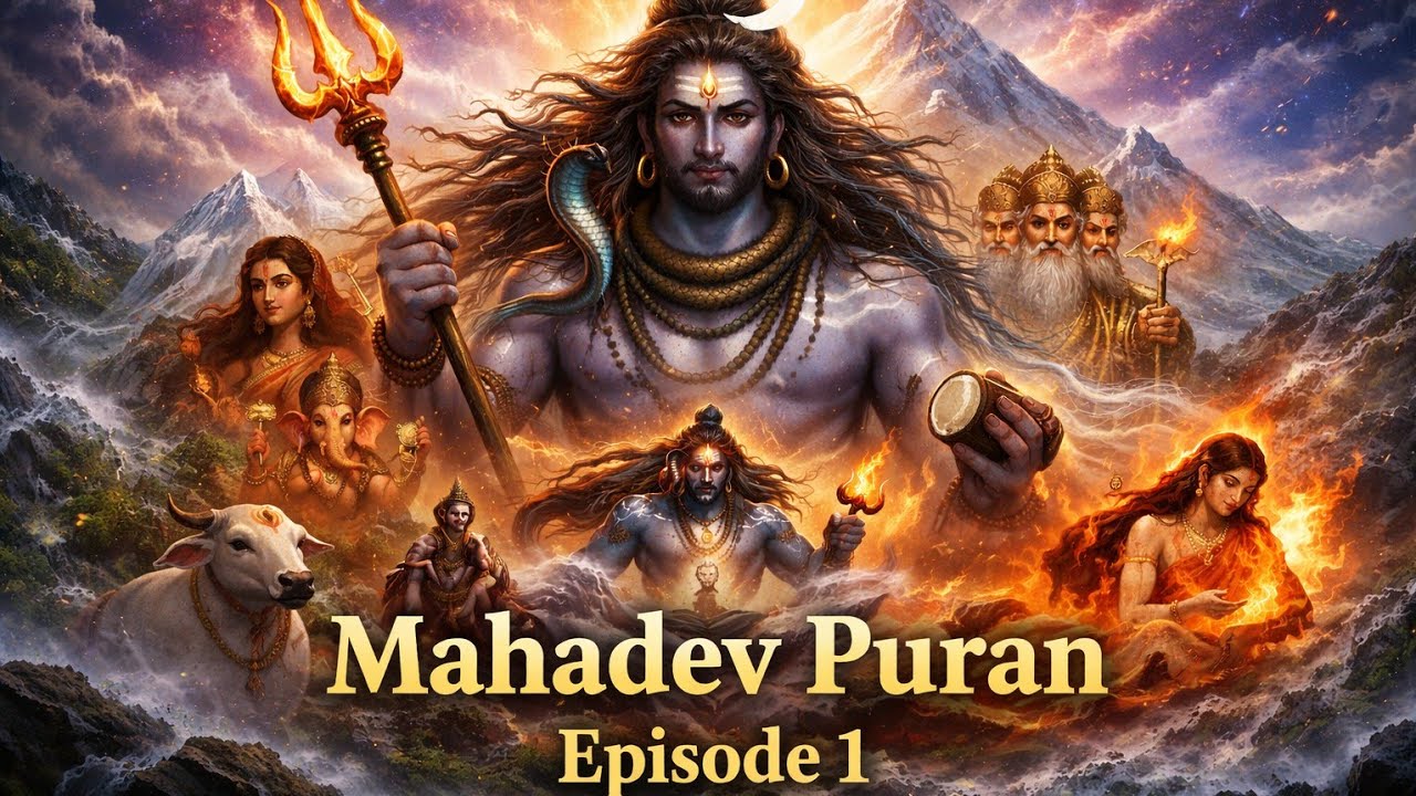 Shiv Puran | Episode 1 | जब ओम गूँजा ब्रह्मांड में | Mahadev Puran Gatha | Har Har Mahadev 🕉️