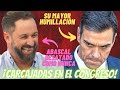 ¡EL CONGRESO SE DESCOJONA DE SÁNCHEZ! ABASCAL se BURLA de ÉL, le IMITA ¡Y LAS CARCAJADAS SON ÉPICAS!