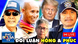 ĐỐI LUẬN: Thấy gì hiện tượng sư Thích Minh Tuệ? Osin Huy Đức bị bắt; Bản án ông Trump: Công lý Mỹ?