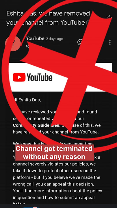 Channel got terminated without any reason || How I recovered my suspended YouTube channel