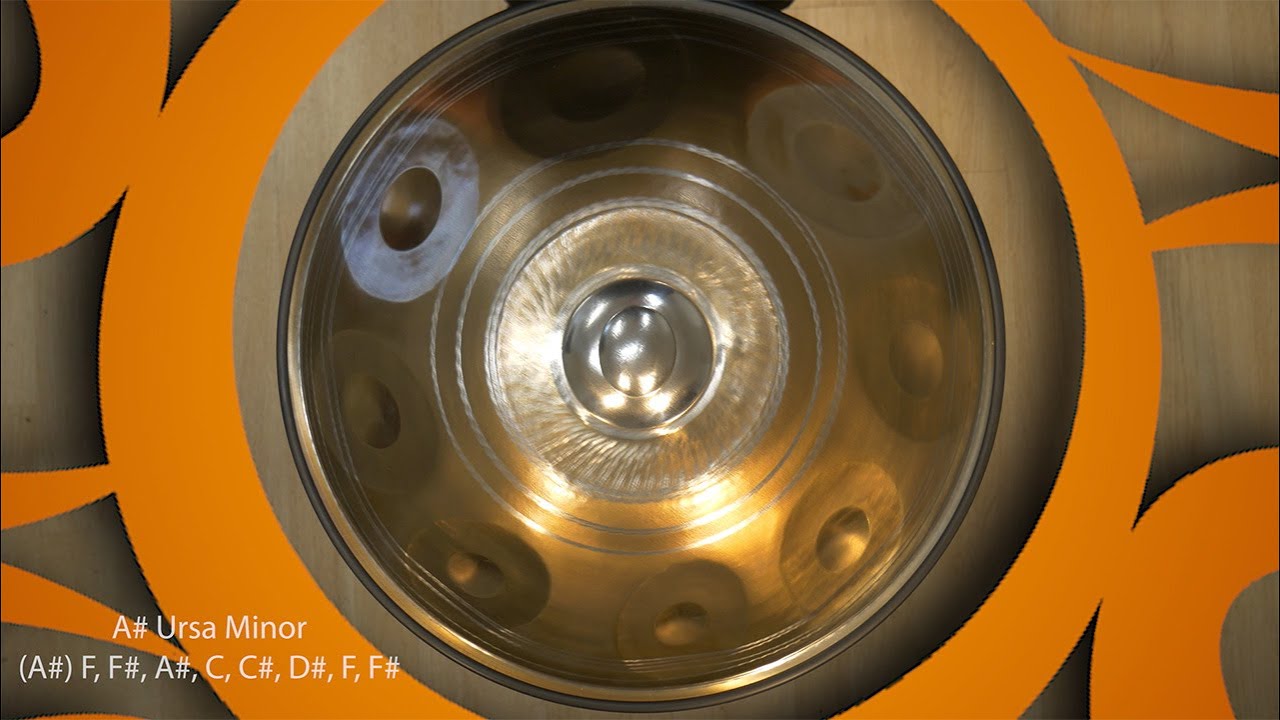 Axiom - A# ursa minor 9 (Stainless Steel Handpan)