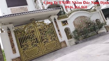Giá cổng nhôm đúc tại Ninh Bình có đắt không bạn đã biết chưa