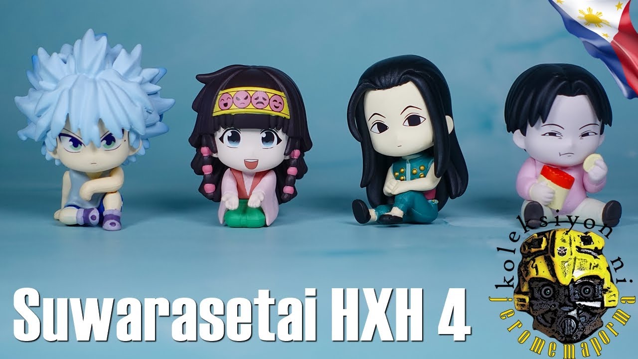 Unboxing & Review Gashapon Suwarasetai Hunter X Hunter Volume 4