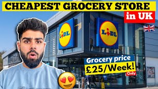 Weekly Grocery Prices in UK 2024 | Cheapest Grocery Stores in UK | Grocery Shopping in UK 2024