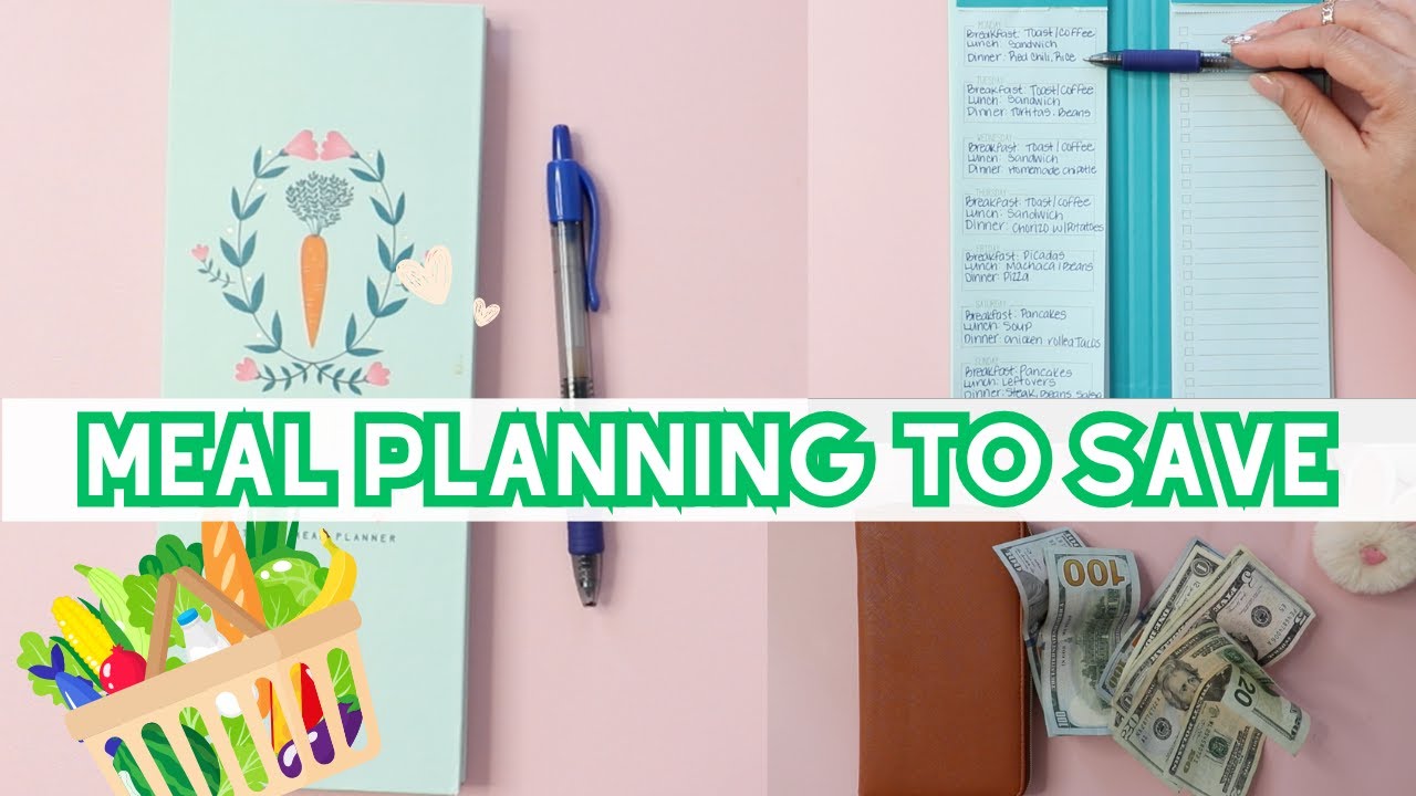 I MEAL PLAN FOR THE WEEK TO SAVE MONEY ON GROCERIES