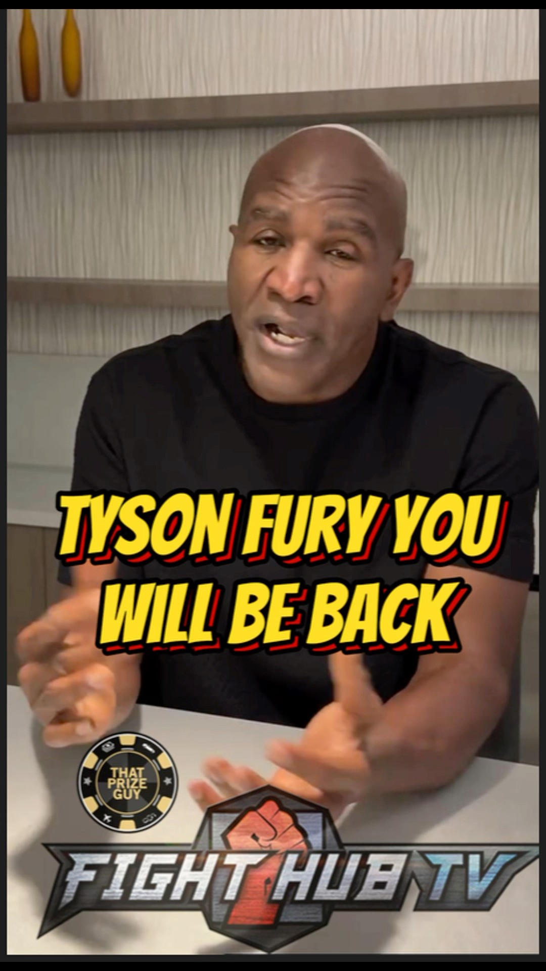 Evander Holyfield SENDS HEARTFELT MESSAGE to Tyson Fury after LOSS to Usyk