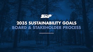 SRP's 2035 Sustainability Goals