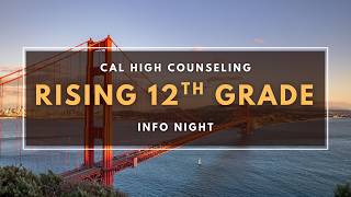 Rising 12th Grade Info Night 2026