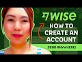 How To Setup An Account With WISE and Start Sending Money