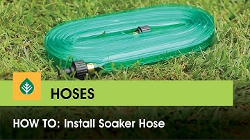 How to install a Soaker Hose