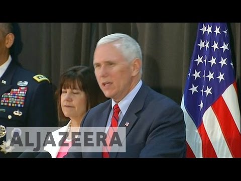 Mike Pence in South Korea reassure allies amid tensions