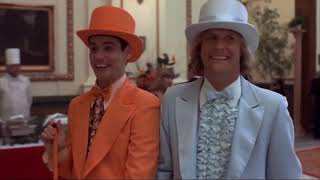 Dumb & dumber 1994 Getting ready for the party scene