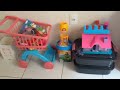 Mostrando o quarto, laços e brinquedos de Ana Lua. #infantil