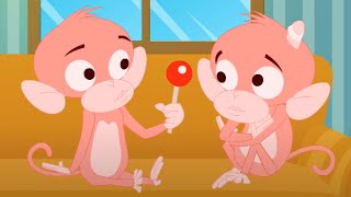 Năm chú khỉ con và nhiều vần điệu vui nhộn cho trẻ học số