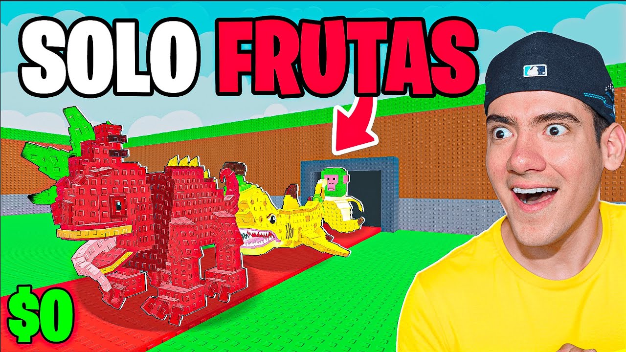 DE 0$ A 1$ TRILLÓN SÓLO CON BRAINROTS DE FRUTAS! 🍓