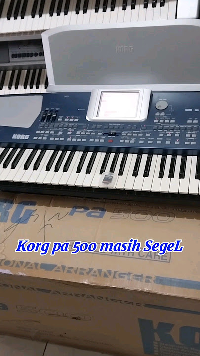 Di jual | Korg pa 500 sd card | masih segel | siap kirim se Indonesia #Short #elevenmusic