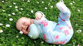 Funny Baby Playing Outdoor Videos   Funny baby videos