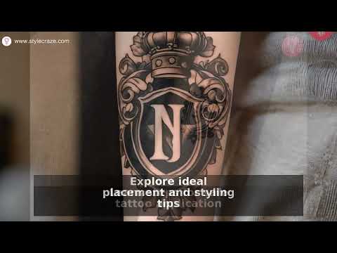 65 Inspiring Family Crest Tattoo Designs & Ideas