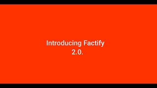 Factify 2.0 Teaser Video