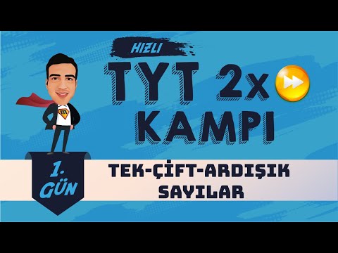 Tek-Çift-Ardışık Sayılar I TYT 2x Kampı - Hızlı I #yks2023