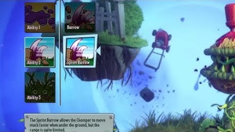 Sprint Burrow Ability! (PVZ GW2)