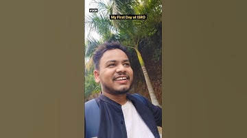 My First Day Experience at ISRO🔥! #ISRO #internship #MyFirstDay #minivlog #EngineeringLife #nit #iit