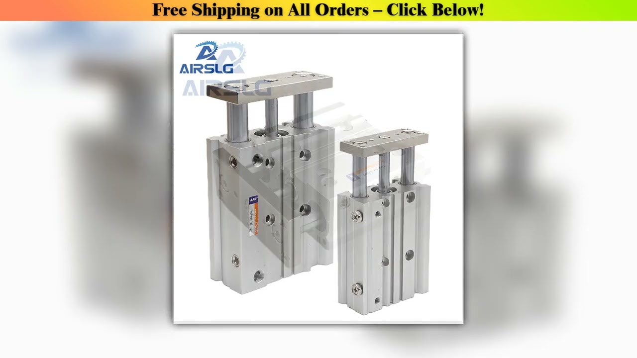 MGPL AFR Brand Pneumatic Compact Guide Cylinder MGPL12 MGPL16 MGPL20 MGPL25 MGPL32 MGPL40 MGPL50