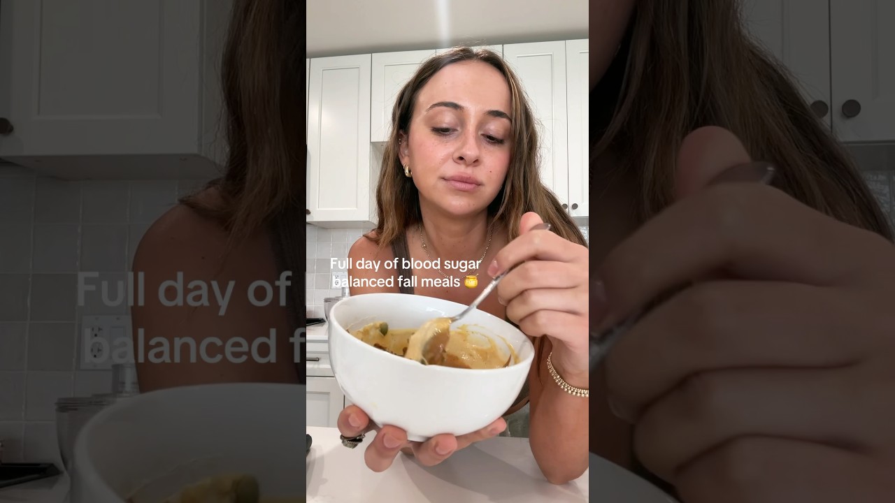 Full day of eating seasonally & supporting blood sugar!! 