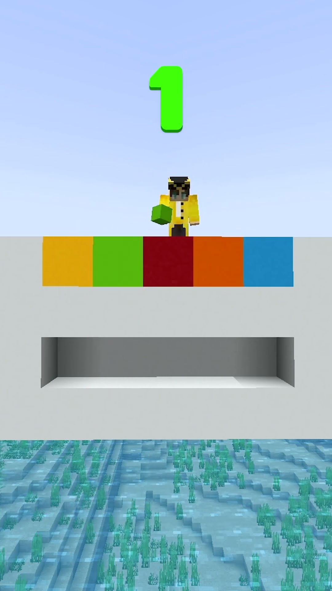 I Trolled My Friend in Minecraft Color Match!