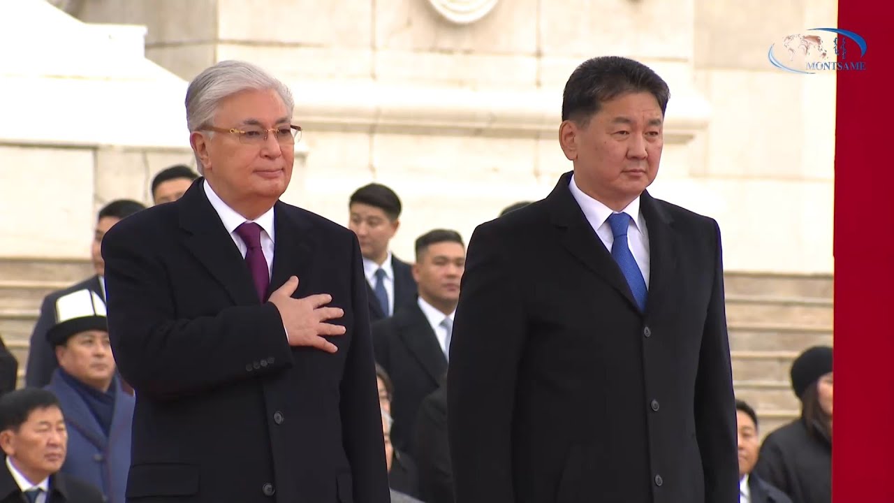 カザフスタン大統領の訪問 - YouTube