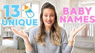 13 Unique Baby Names I love and Might Be Using! New Names You Haven&#39;t Heard Of! Myka Stauffer