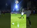 Nigeria football player play with futbol #short