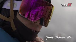 Ogasaka Snowboard Rider Yuko Nakamoto Snowboard Carving オガサカ スノーボード プロモーション ライダー 中本優子　カービング GTS15