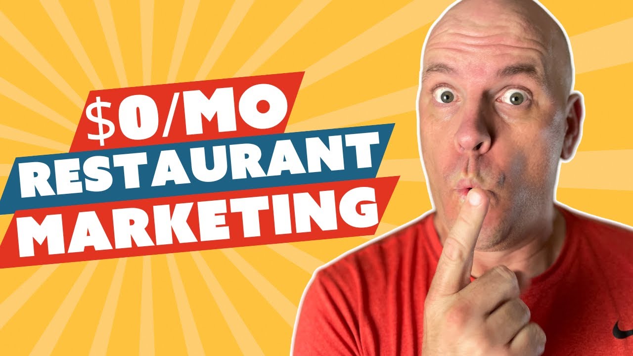 3 Easy Restaurant Marketing Strategies for $0/mo - YouTube
