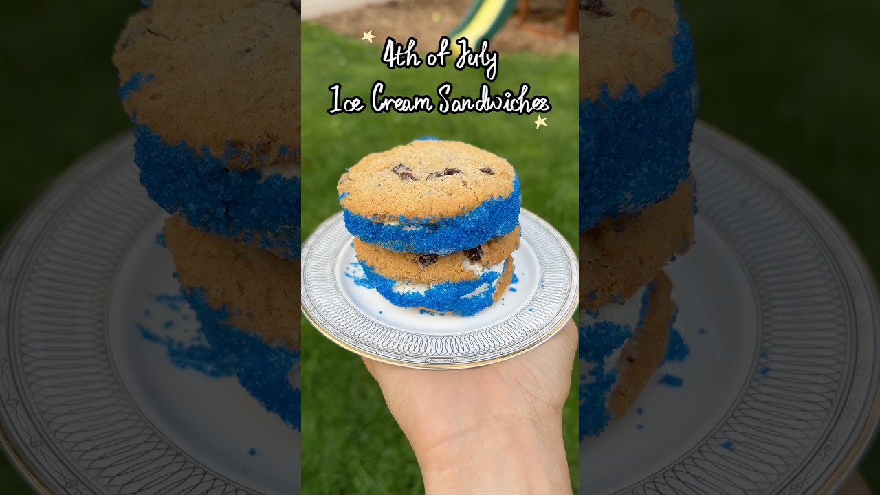 4th of July Ice Cream Sandwiches