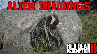 Mysterious Alien Drawings in Red Dead Redemption 2