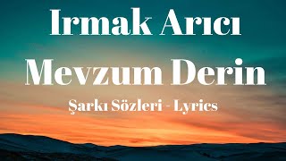 Mevzum Derin (Şarkı Sözleri) Lyrics -  Irmak Arıcı Resimi